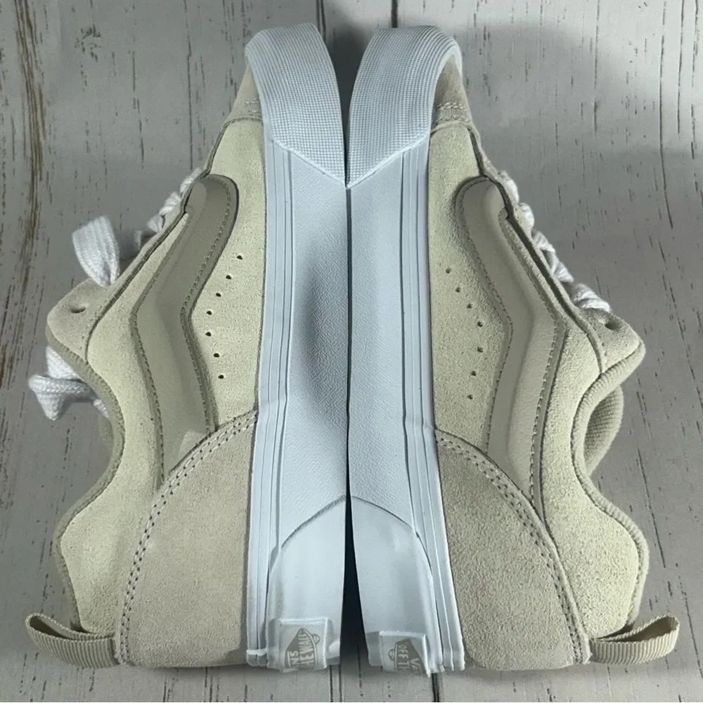 Vans Knu Skool Suede Shoes Sneakers Beige Women’s Size 6.5